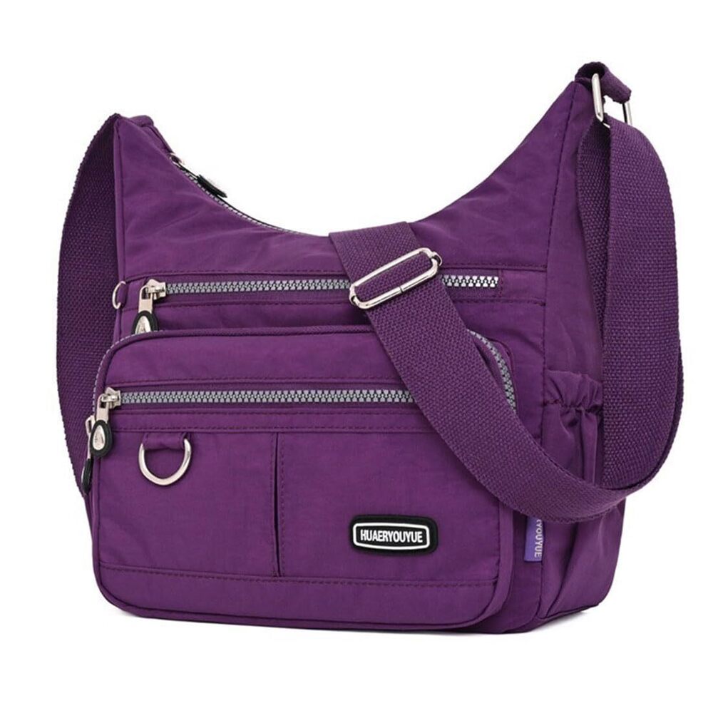 9621 Crossbody Bag Multi Pocket Shoulder Handbags Purse Waterproof Nylon
